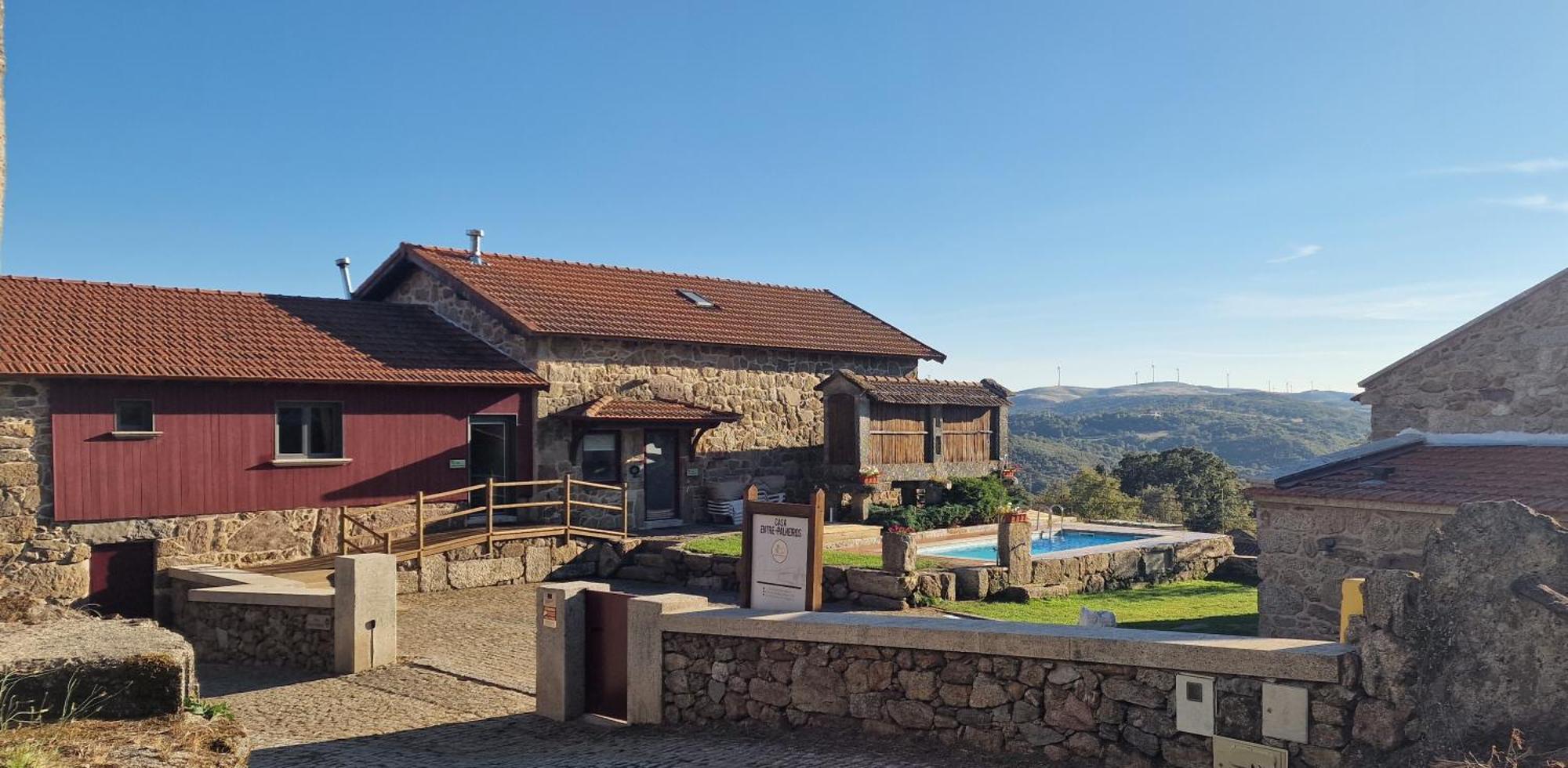 Casa Entre-Palheiros E Casa Do Canastro Montalegre Ngoại thất bức ảnh